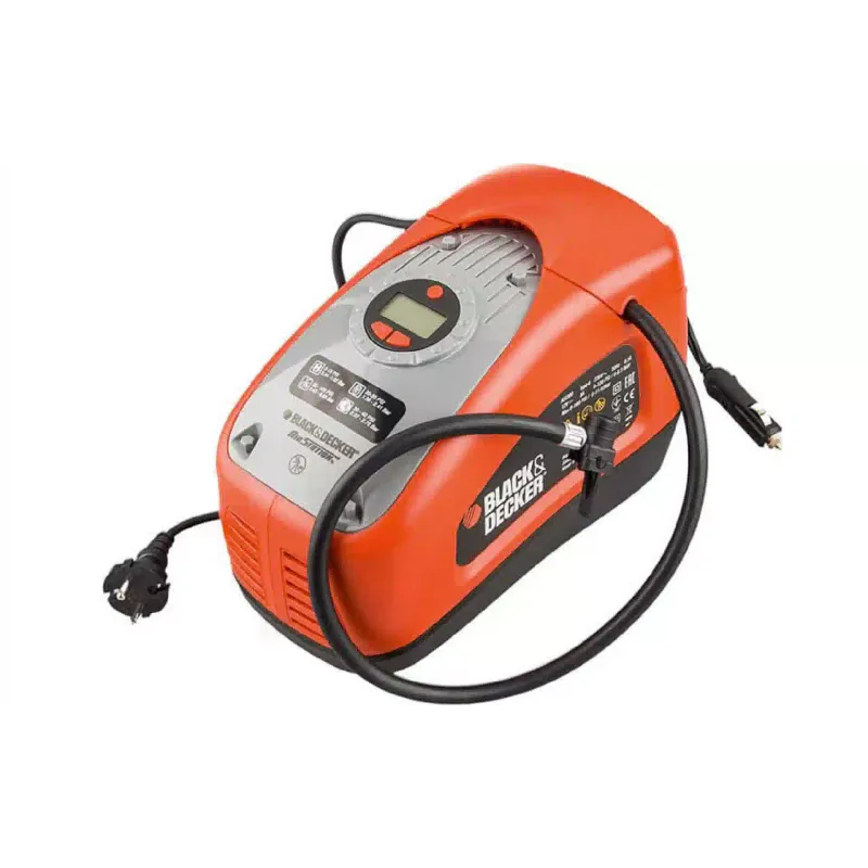 Автомобільний компресор Black+Decker (ASI300), Black