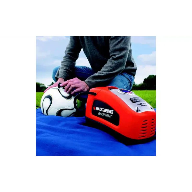 Автомобільний компресор Black+Decker (ASI300), Black