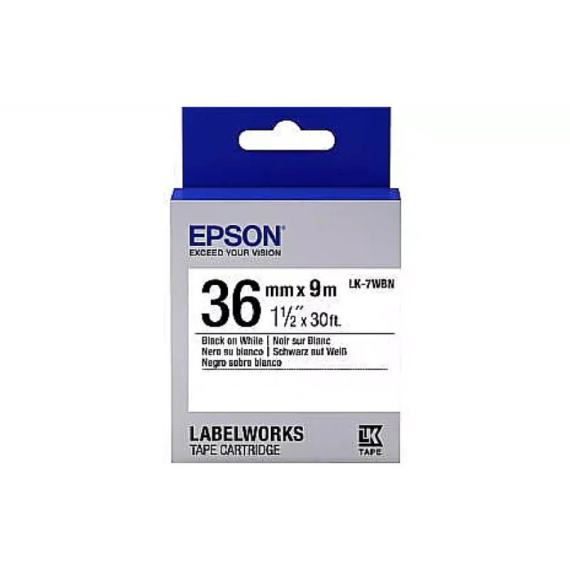 Kartuša Epson LK7WBN, Black (C53S657006)