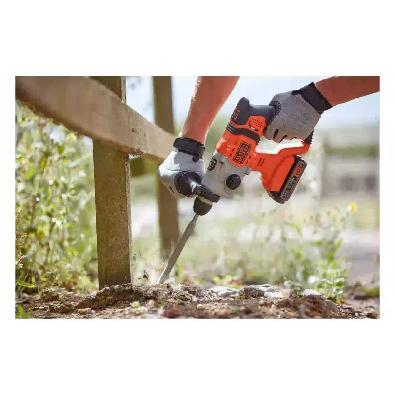 Перфоратор акумуляторний Black+Decker, Black (BCD900B)