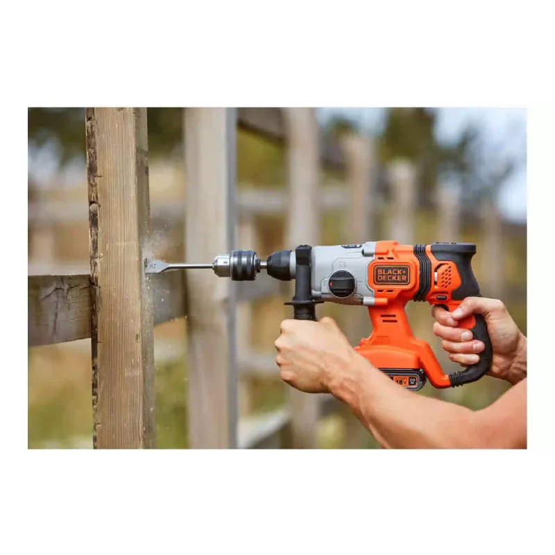 Перфоратор акумуляторний Black+Decker, Black (BCD900B)