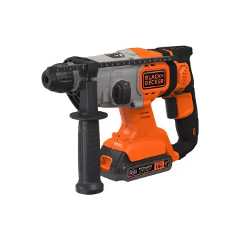 مثقاب مطرقة لاسلكي Black+Decker, Black (BCD900D1S)