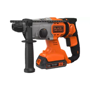 مثقاب مطرقة لاسلكي Black+Decker, Black (BCD900D1S)