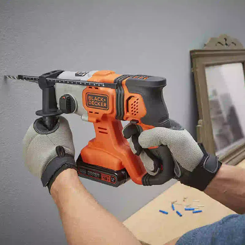 Akumulatorski udarni vrtalnik Black+Decker, Black (BCD900E2K)