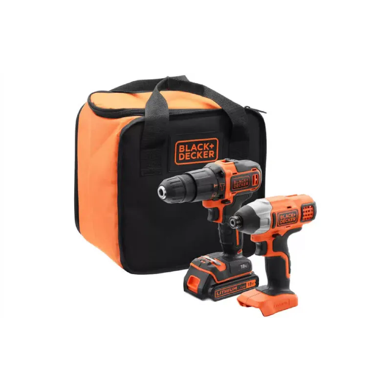 Набір акумулятора Black+Decker, Black (BCK21S1S)