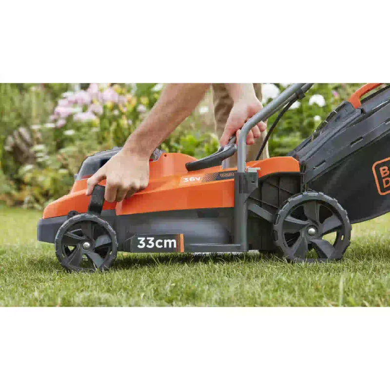 جزازة العشب Black+Decker, Black (BCMW3336L1)