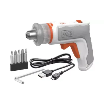 Викрутка акумуляторна Black+Decker, Black (BCRTA01)