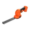 Tesoura de poda de cerca viva Black+Decker, Black (BCSS18B)