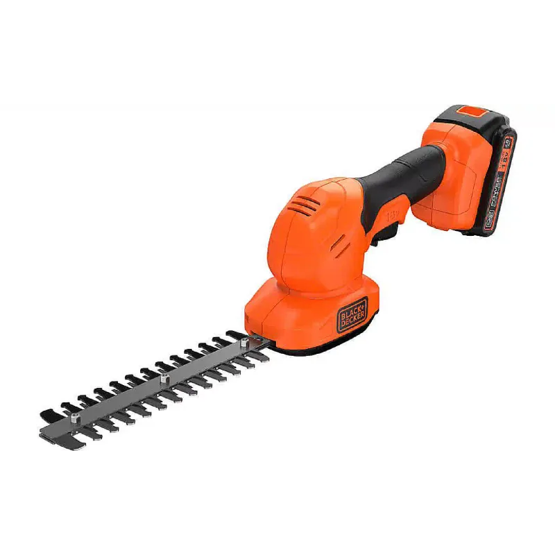Кущоріз-ножиці Black+Decker, Black (BCSS18D1)