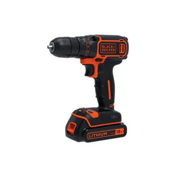 Дриль-шуруповерт Black+Decker, Black (BDCDC18B)