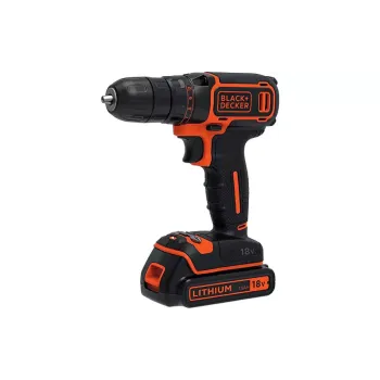 Дриль-шуруповерт Black+Decker, Black (BDCDC18KB)