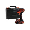 Дриль-шуруповерт Black+Decker, Black (BDCDC18KB)