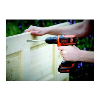 Дриль-шуруповерт Black+Decker, Black (BDCDD12)