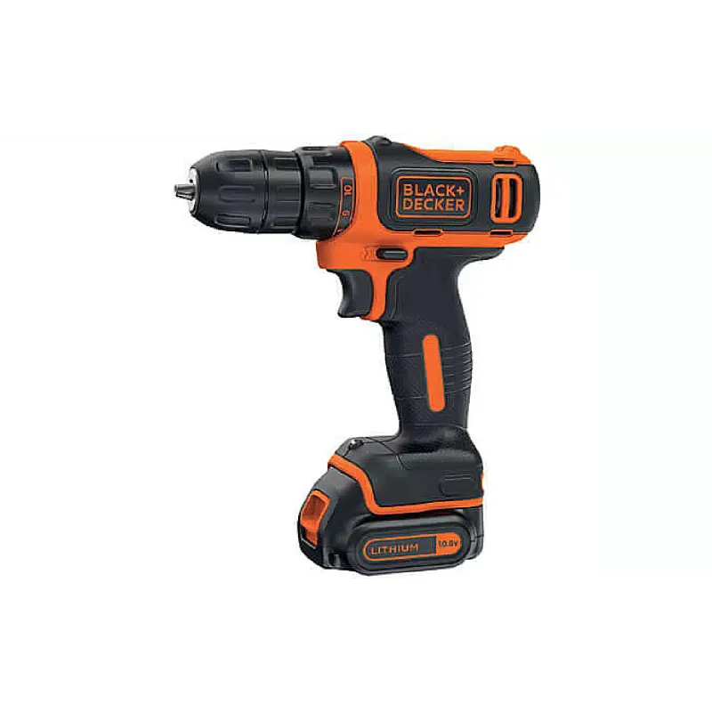 Furadeira-parafusadeira Black+Decker, Black (BDCDD12B)