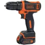 Дриль-шуруповерт Black+Decker, Black (BDCDD12B)