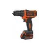 Дриль-шуруповерт Black+Decker, Black (BDCDD12K)