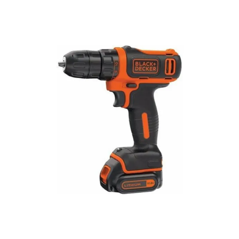 Дриль-шуруповерт Black+Decker, Black (BDCDD12K)