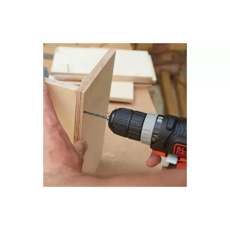 Дриль-шуруповерт Black+Decker, Black (BDCDD12USB)