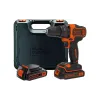 Дриль-шуруповерт Black+Decker, Black (BDCDD186KB)