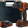 Дриль-шуруповерт Black+Decker, Black (BDCDD186KB)