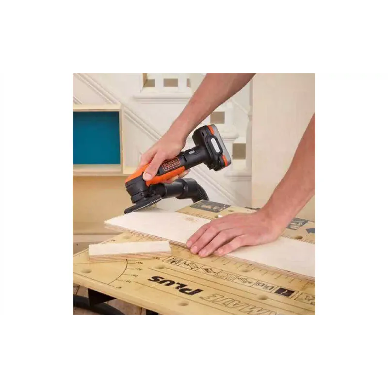 Akku-Werkzeugsatz Black+Decker, Black (BDCK121S1S)