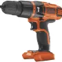 Дриль ударний Black+Decker, Black (BDCH188N)
