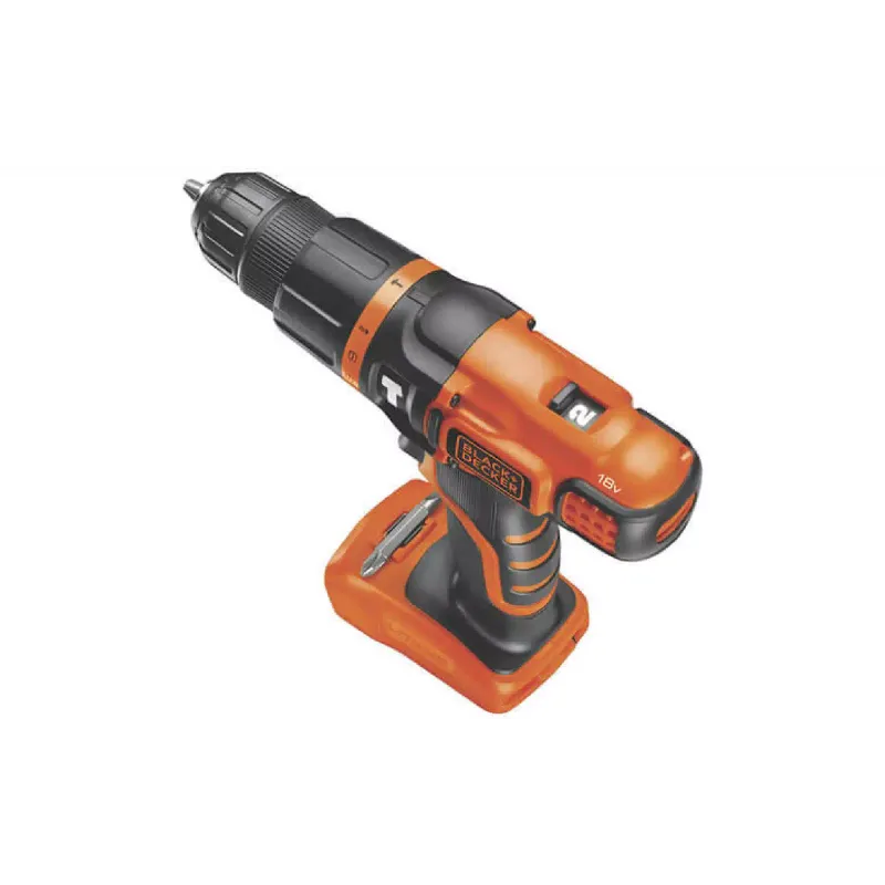 Дриль ударний Black+Decker, Black (BDCH188N)