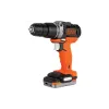 Ασύρματο κιτ εργαλείων Black+Decker, Black (BDCK122S1S)