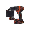 Drill-screwdriver Black+Decker, Black (BDCHD18KB)