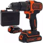 Бормашина-отвертка Black+Decker, Black (BDCHD18KB)