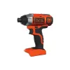 Κρουστικό κατσαβίδι Black+Decker, Black (BDCIM18N)