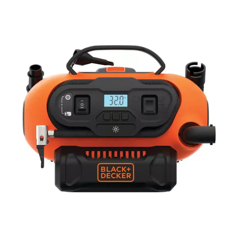 Автомобільний компресор Black+Decker (BDCINF18N), Black