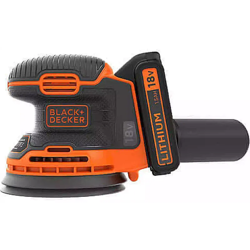 Brusilni stroj Black+Decker, Black (BDCROS18)