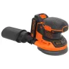 Шлифовъчна машина Black+Decker, Black (BDCROS18N)
