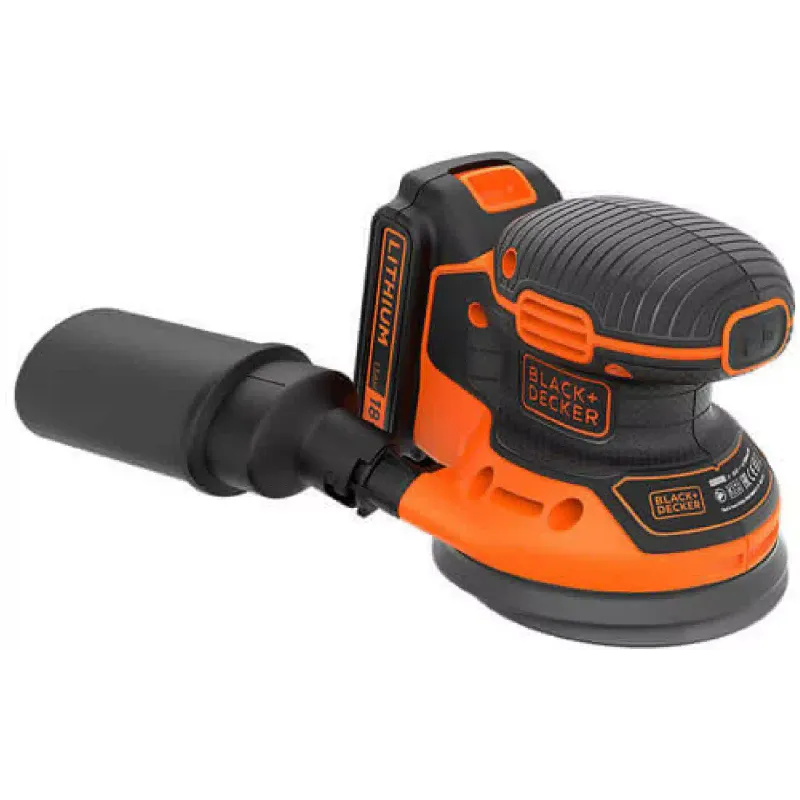 Шлифовъчна машина Black+Decker, Black (BDCROS18N)