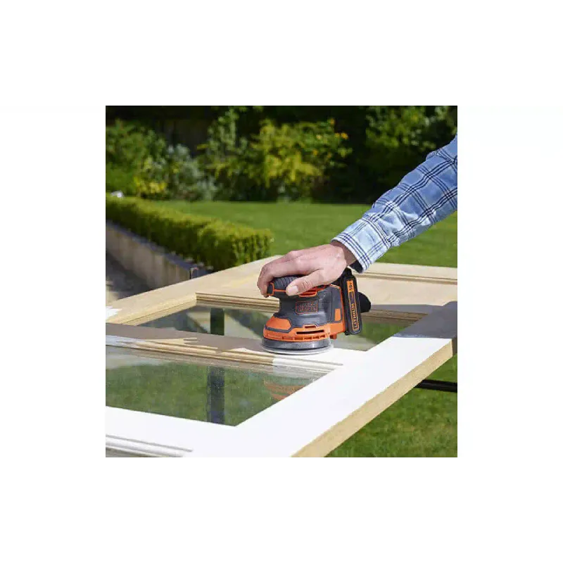 Шлифовъчна машина Black+Decker, Black (BDCROS18N)