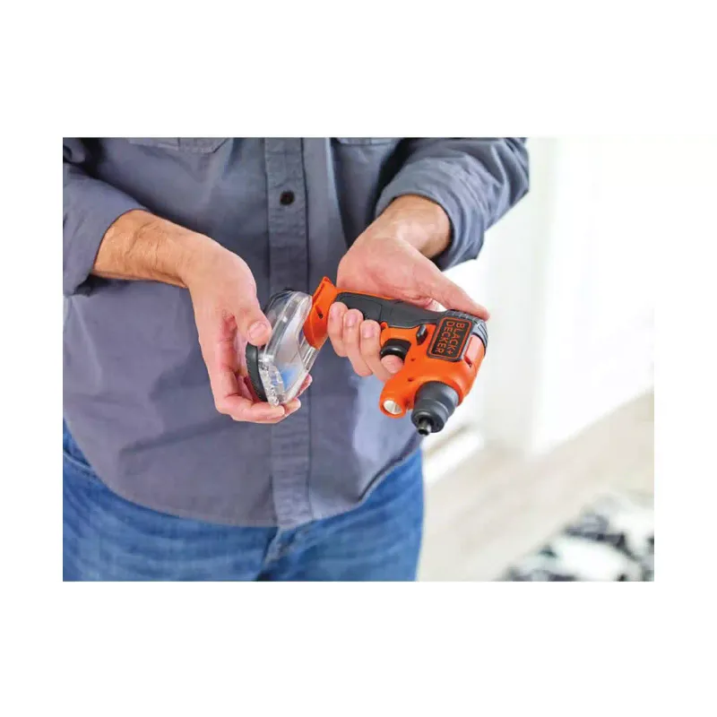 Викрутка акумуляторна Black+Decker, Black (BDCSFS30C)