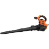 مكنسة كهربائية للحديقة Black+Decker, Black (BEBLV301)
