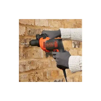 Дриль Black+Decker, Black (BEH710)
