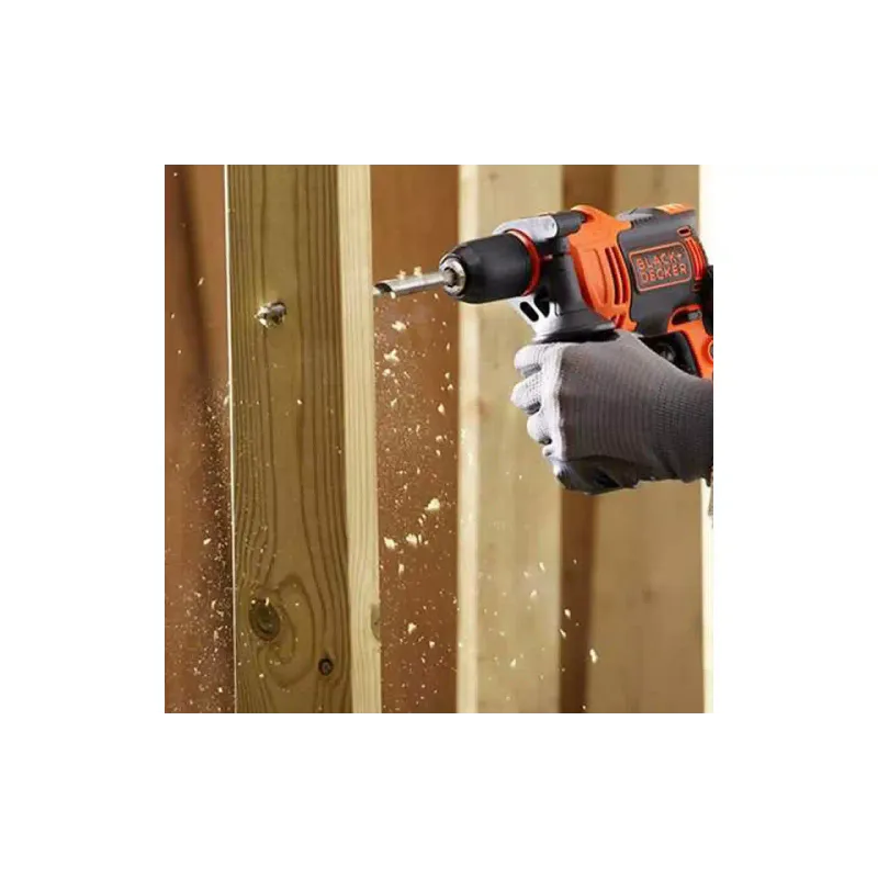 Дриль Black+Decker, Black (BEH710)