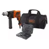 Дриль Black+Decker, Black (BEH850)