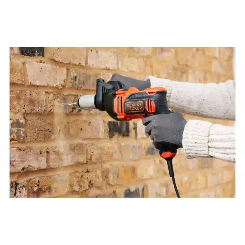 Дриль Black+Decker, Black (BEH850)