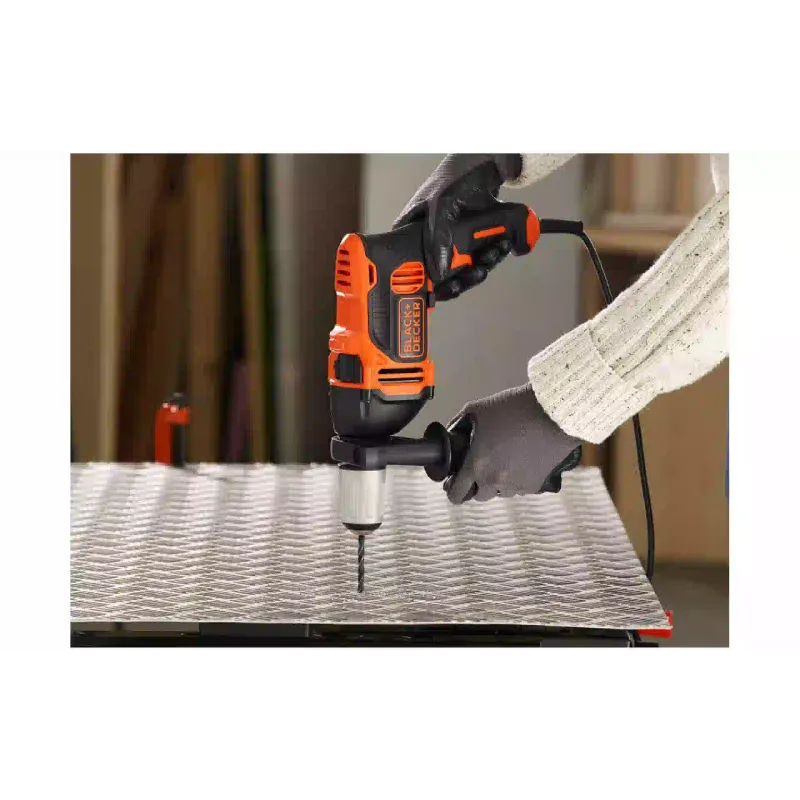 Дриль Black+Decker, Black (BEH850)