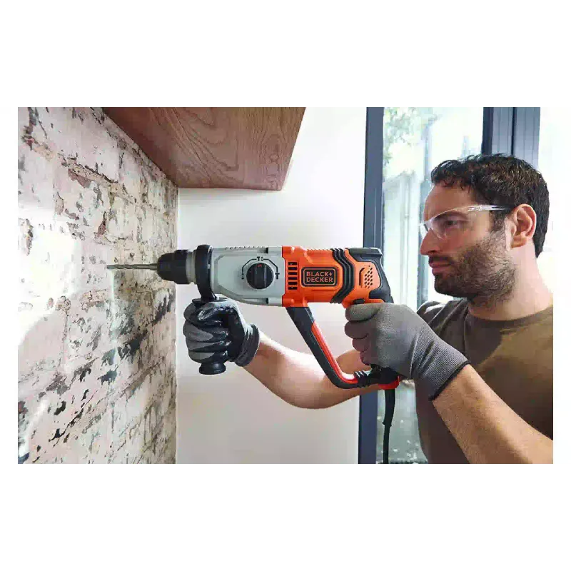 Перфоратор Black+Decker, Black (BEHS02K)