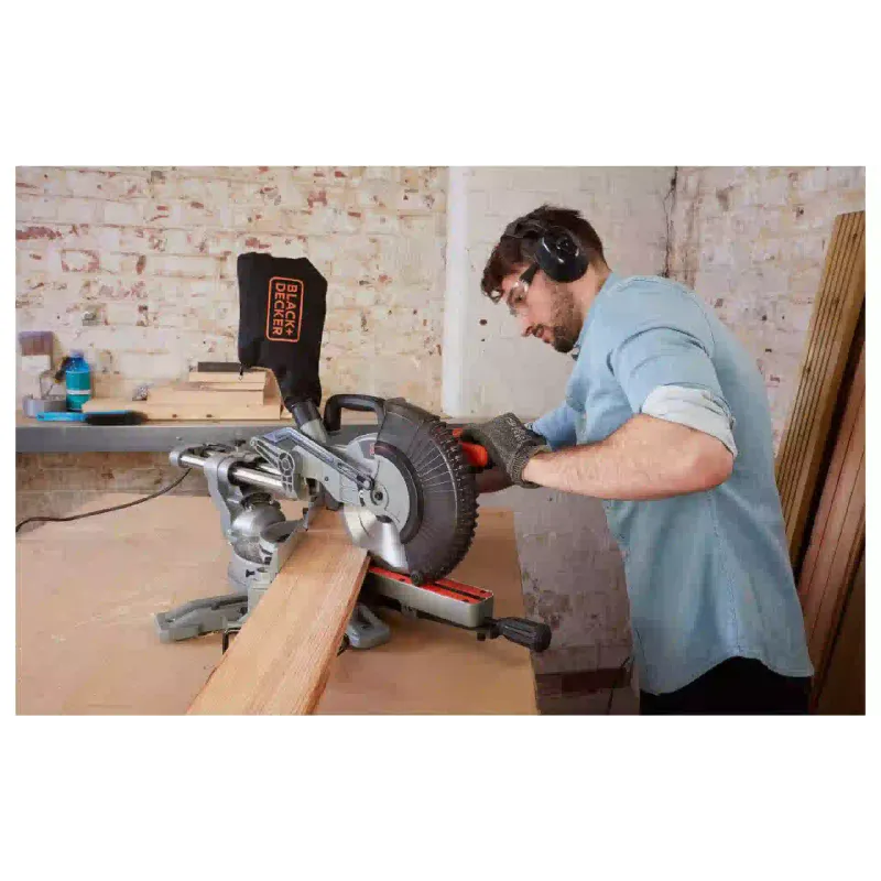 Митра трион Black+Decker, Black (BES700)