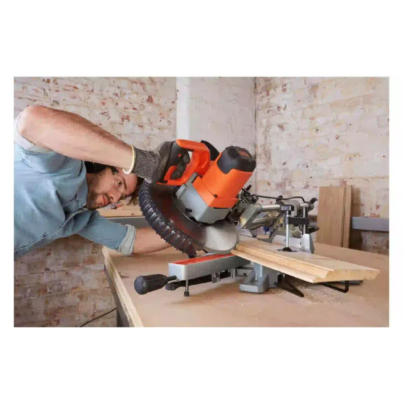 منشار ميتري Black+Decker, Black (BES710)