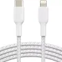 Charging and synchronization cable Belkin USB-C - Lightning (CAA004BT1MWH), White