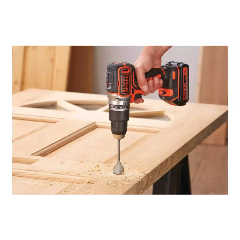Furadeira-parafusadeira Black+Decker, Black (BL188N)