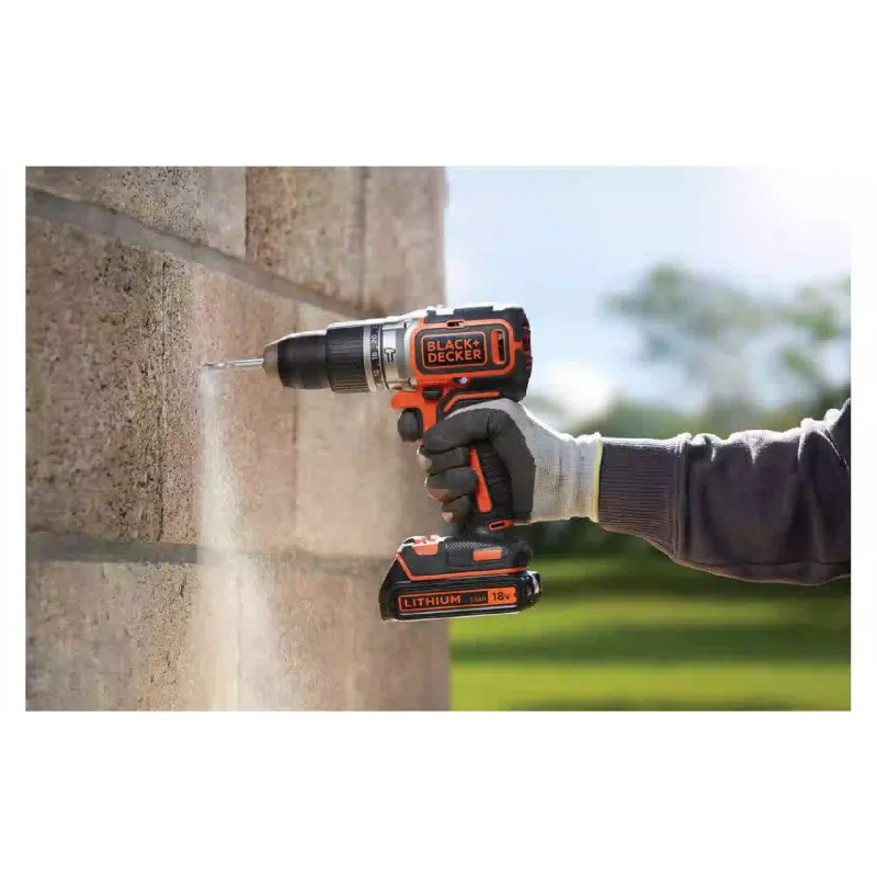 Furadeira-parafusadeira Black+Decker, Black (BL188N)