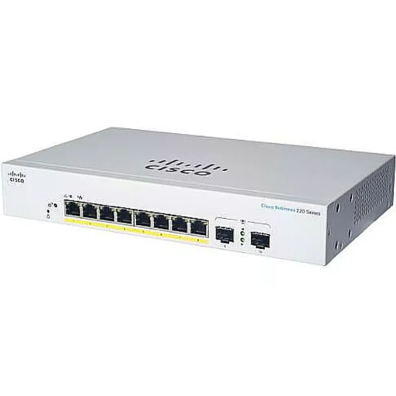 Превключвател Cisco (CBS220-8P-E-2G-EU)